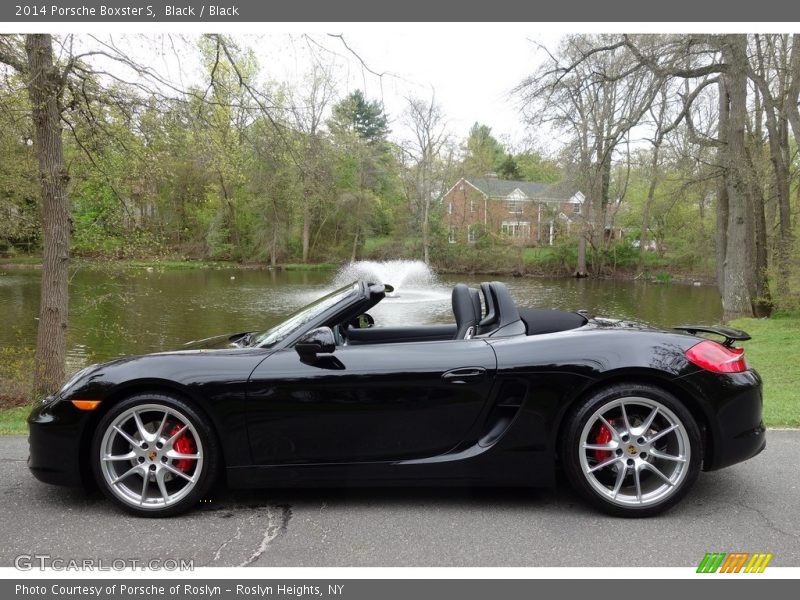 Black / Black 2014 Porsche Boxster S