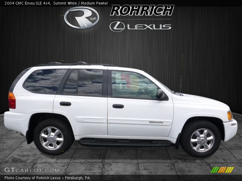 Summit White / Medium Pewter 2004 GMC Envoy SLE 4x4