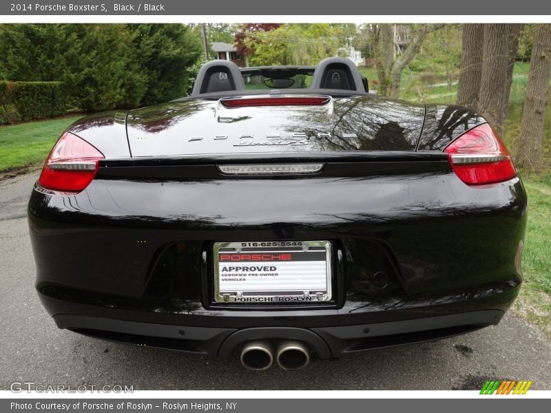 Black / Black 2014 Porsche Boxster S