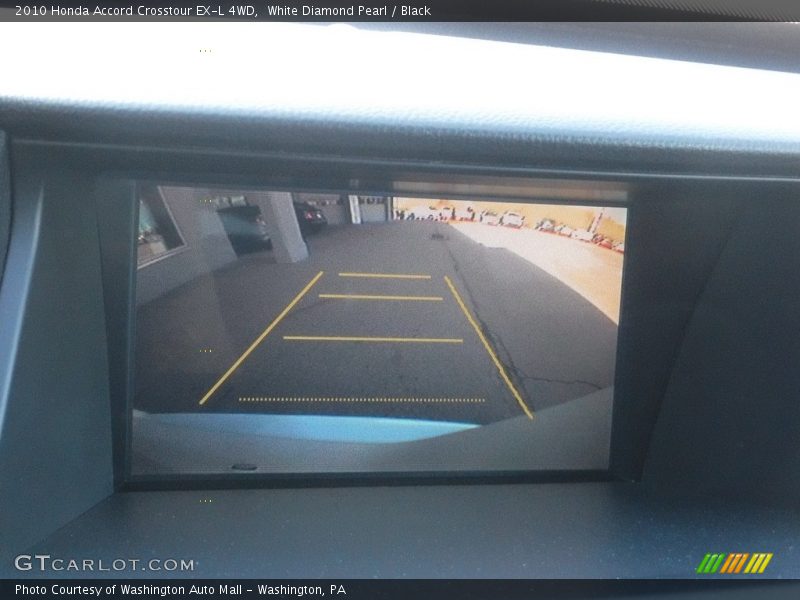 White Diamond Pearl / Black 2010 Honda Accord Crosstour EX-L 4WD