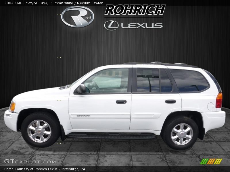 Summit White / Medium Pewter 2004 GMC Envoy SLE 4x4