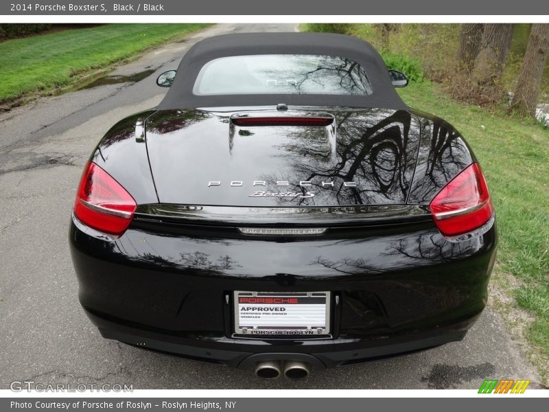 Black / Black 2014 Porsche Boxster S