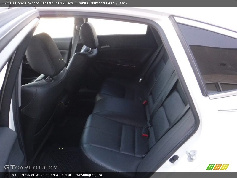 White Diamond Pearl / Black 2010 Honda Accord Crosstour EX-L 4WD