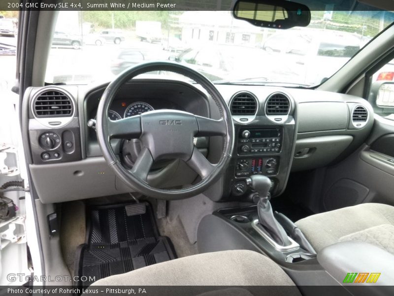 Summit White / Medium Pewter 2004 GMC Envoy SLE 4x4
