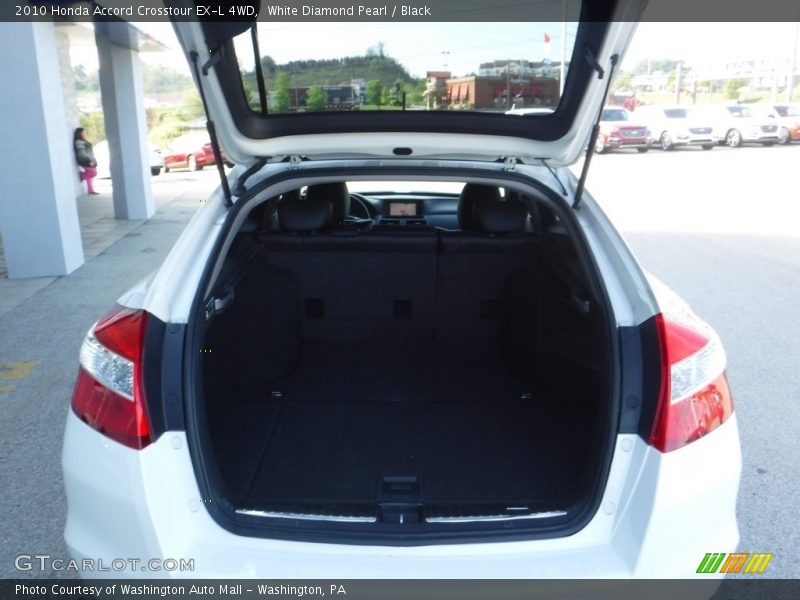 White Diamond Pearl / Black 2010 Honda Accord Crosstour EX-L 4WD