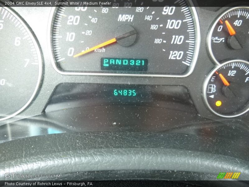 Summit White / Medium Pewter 2004 GMC Envoy SLE 4x4