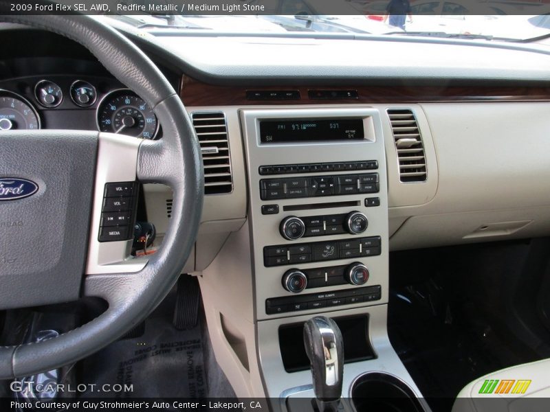 Redfire Metallic / Medium Light Stone 2009 Ford Flex SEL AWD