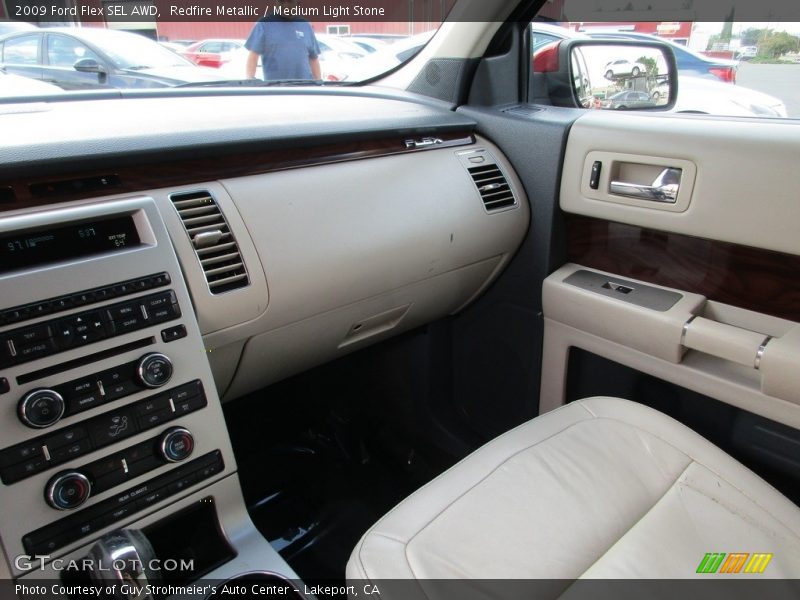 Redfire Metallic / Medium Light Stone 2009 Ford Flex SEL AWD