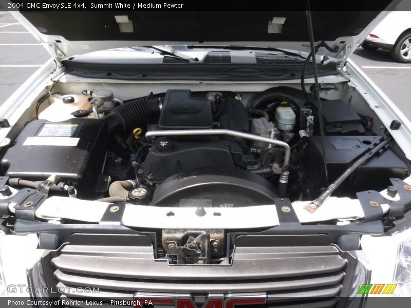 Summit White / Medium Pewter 2004 GMC Envoy SLE 4x4