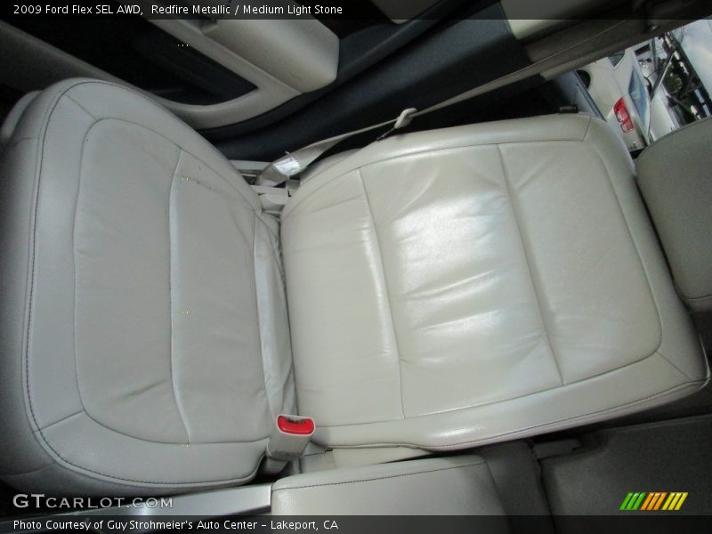 Redfire Metallic / Medium Light Stone 2009 Ford Flex SEL AWD