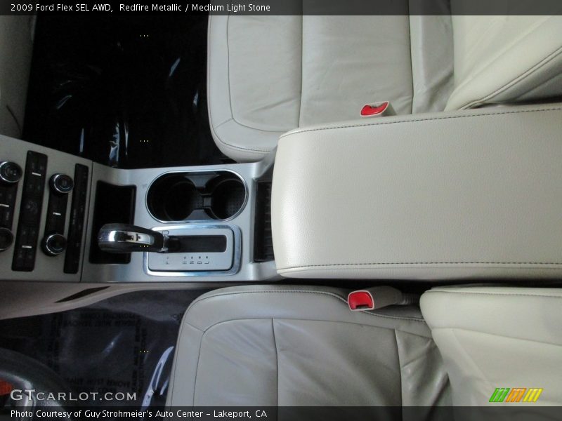 Redfire Metallic / Medium Light Stone 2009 Ford Flex SEL AWD