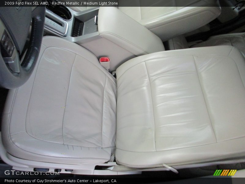 Redfire Metallic / Medium Light Stone 2009 Ford Flex SEL AWD