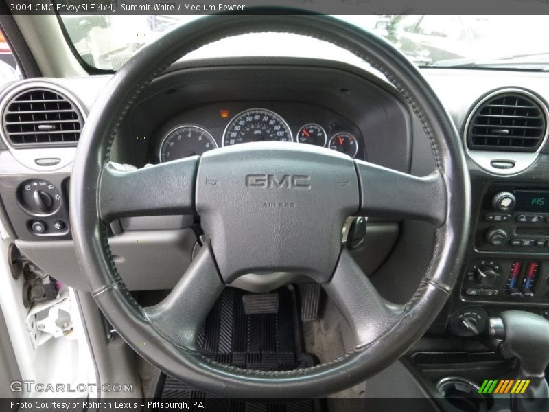 Summit White / Medium Pewter 2004 GMC Envoy SLE 4x4