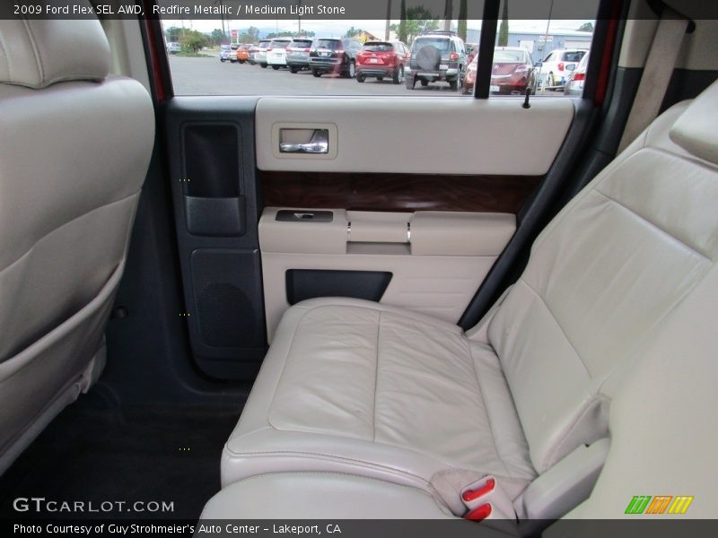 Redfire Metallic / Medium Light Stone 2009 Ford Flex SEL AWD