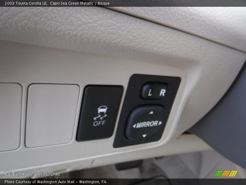 Capri Sea Green Metallic / Bisque 2009 Toyota Corolla LE