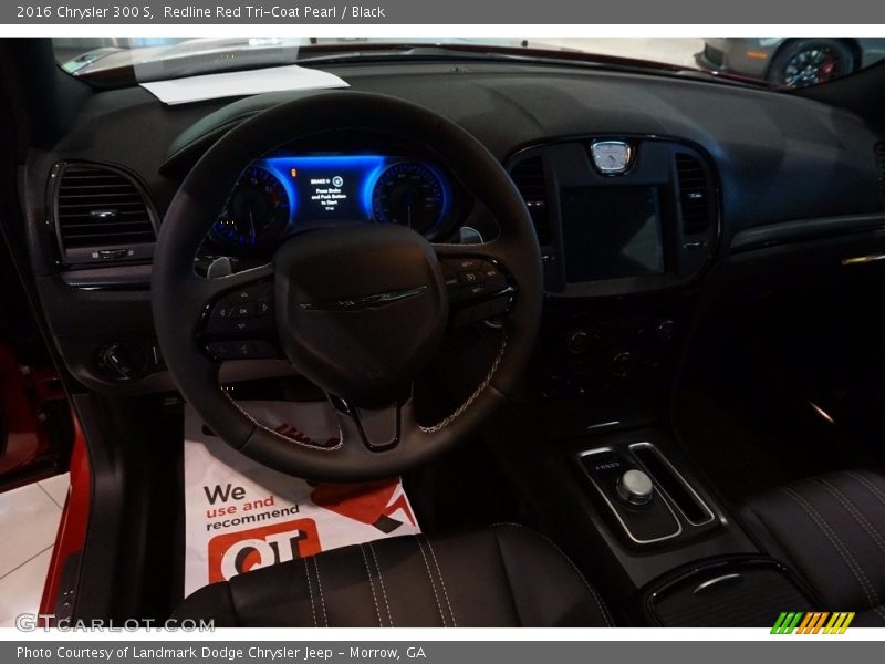 Redline Red Tri-Coat Pearl / Black 2016 Chrysler 300 S