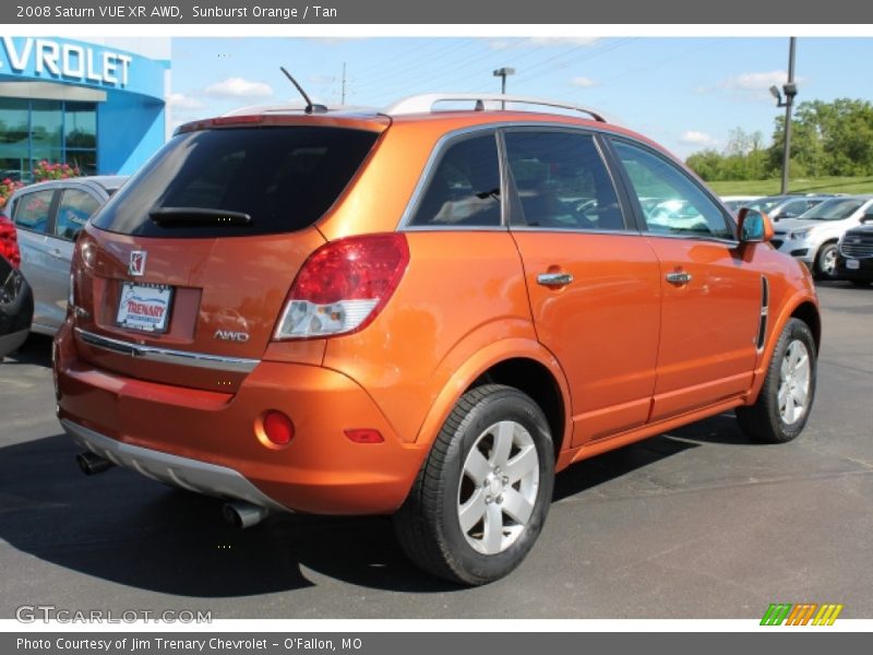 Sunburst Orange / Tan 2008 Saturn VUE XR AWD