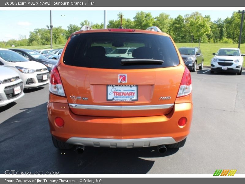 Sunburst Orange / Tan 2008 Saturn VUE XR AWD