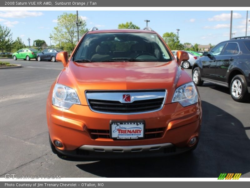 Sunburst Orange / Tan 2008 Saturn VUE XR AWD