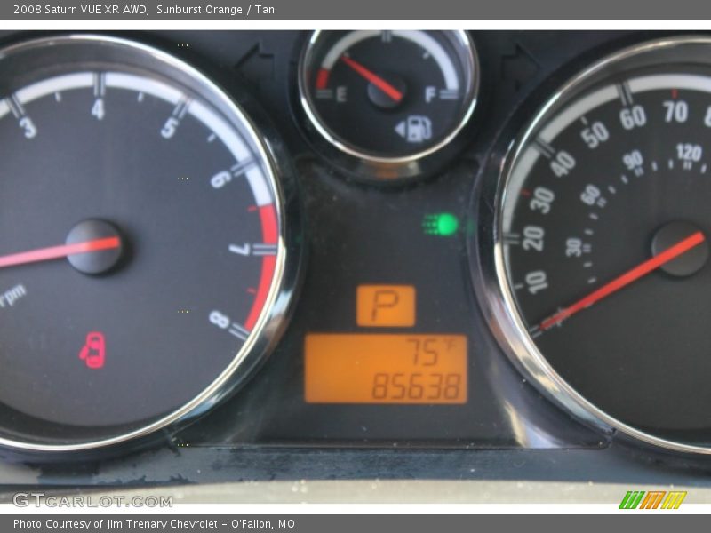 Sunburst Orange / Tan 2008 Saturn VUE XR AWD