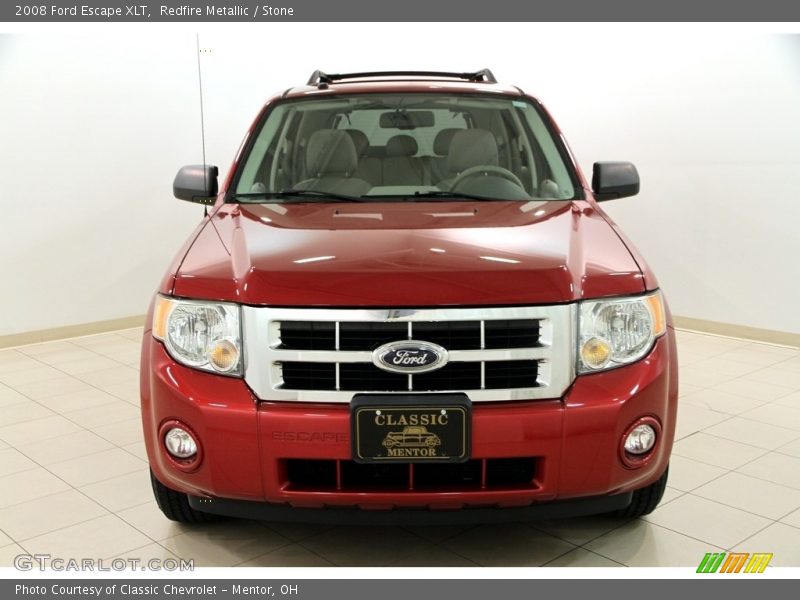 Redfire Metallic / Stone 2008 Ford Escape XLT