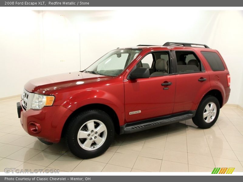 Redfire Metallic / Stone 2008 Ford Escape XLT