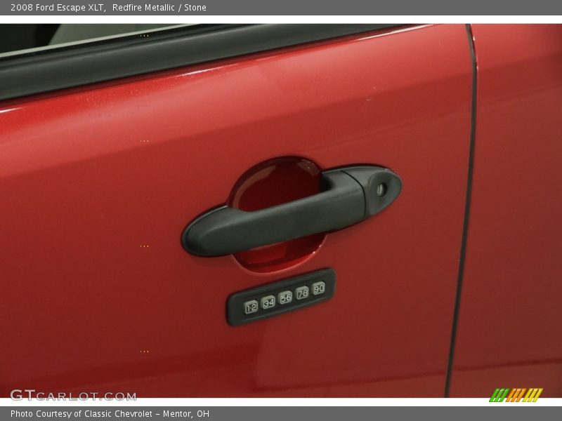Redfire Metallic / Stone 2008 Ford Escape XLT