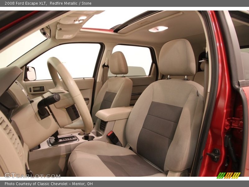 Redfire Metallic / Stone 2008 Ford Escape XLT