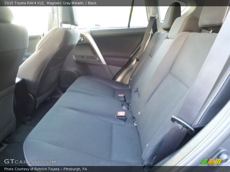 Magnetic Gray Metallic / Black 2015 Toyota RAV4 XLE