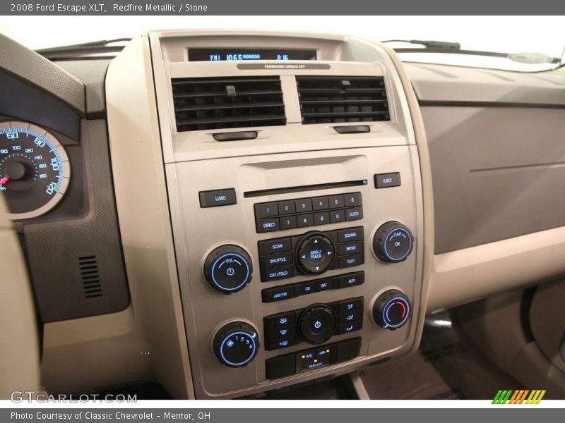 Redfire Metallic / Stone 2008 Ford Escape XLT