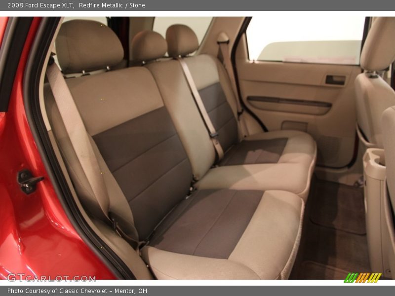 Redfire Metallic / Stone 2008 Ford Escape XLT