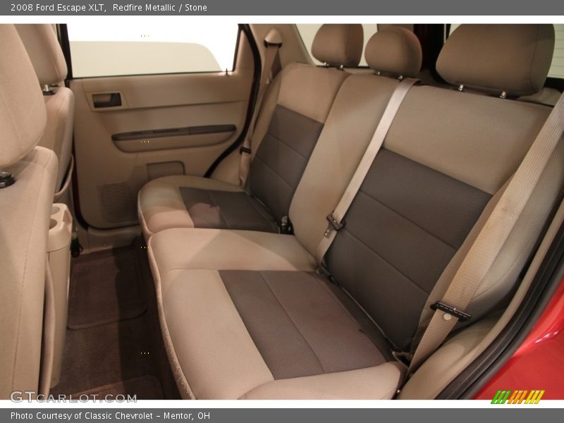 Redfire Metallic / Stone 2008 Ford Escape XLT