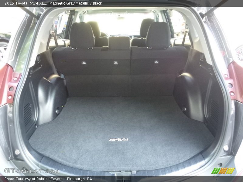 Magnetic Gray Metallic / Black 2015 Toyota RAV4 XLE