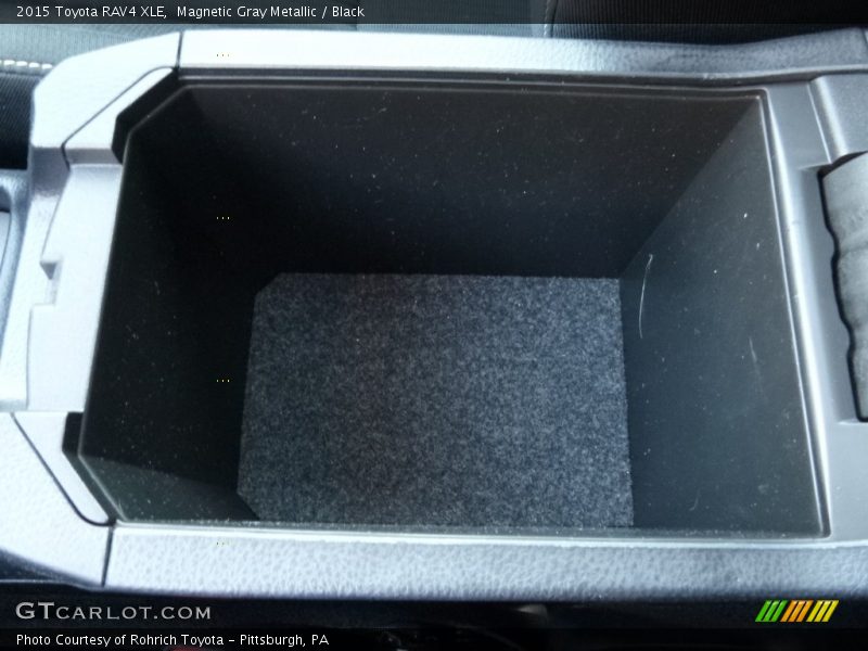 Magnetic Gray Metallic / Black 2015 Toyota RAV4 XLE