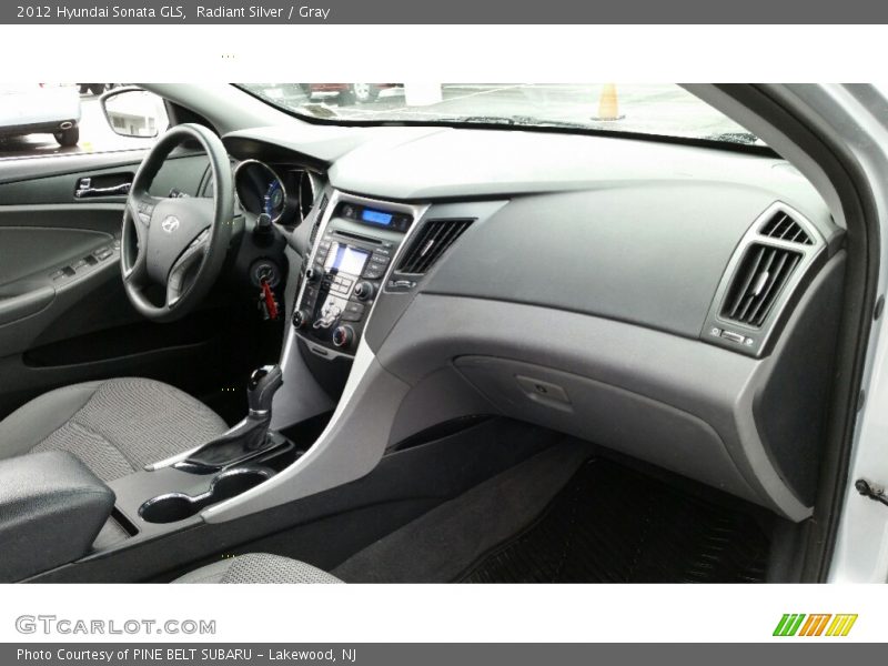Radiant Silver / Gray 2012 Hyundai Sonata GLS