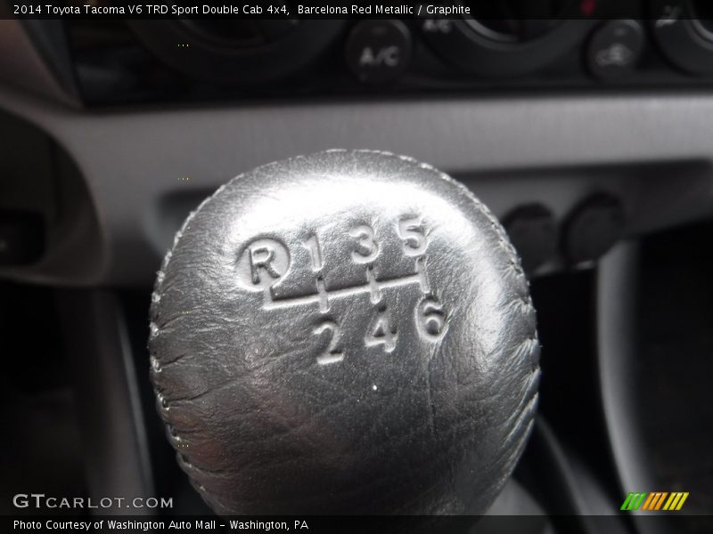 Barcelona Red Metallic / Graphite 2014 Toyota Tacoma V6 TRD Sport Double Cab 4x4