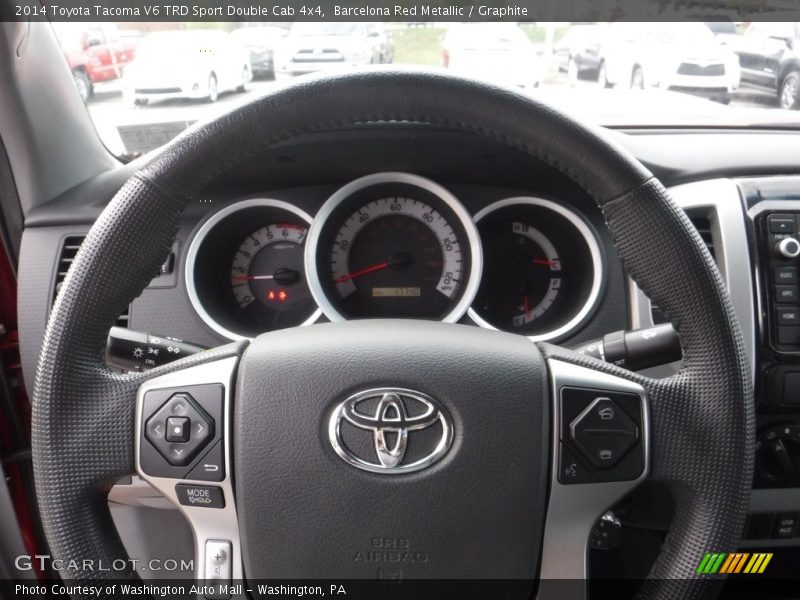Barcelona Red Metallic / Graphite 2014 Toyota Tacoma V6 TRD Sport Double Cab 4x4