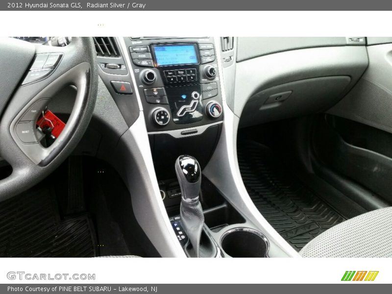 Radiant Silver / Gray 2012 Hyundai Sonata GLS