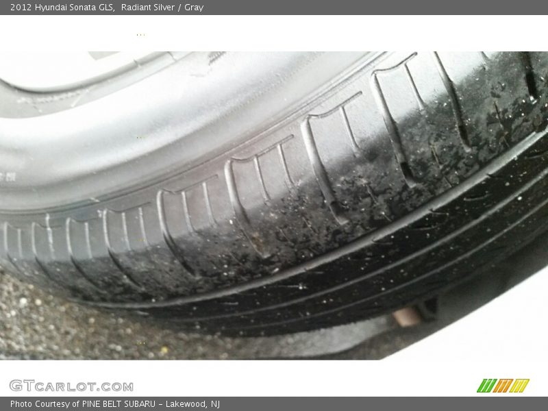 Radiant Silver / Gray 2012 Hyundai Sonata GLS