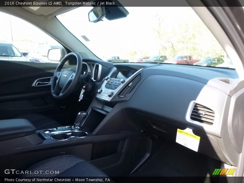 Tungsten Metallic / Jet Black 2016 Chevrolet Equinox LS AWD