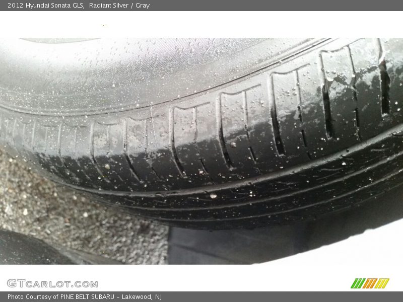 Radiant Silver / Gray 2012 Hyundai Sonata GLS