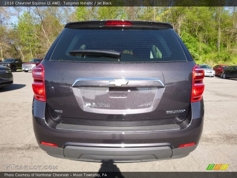 Tungsten Metallic / Jet Black 2016 Chevrolet Equinox LS AWD