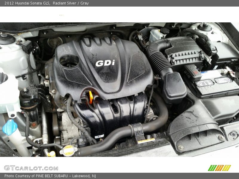 Radiant Silver / Gray 2012 Hyundai Sonata GLS