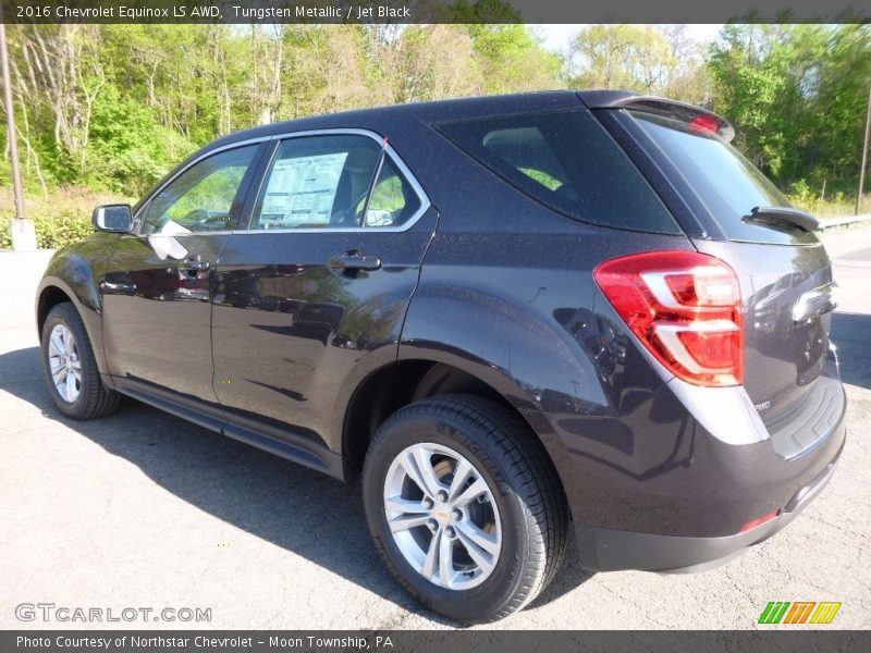 Tungsten Metallic / Jet Black 2016 Chevrolet Equinox LS AWD