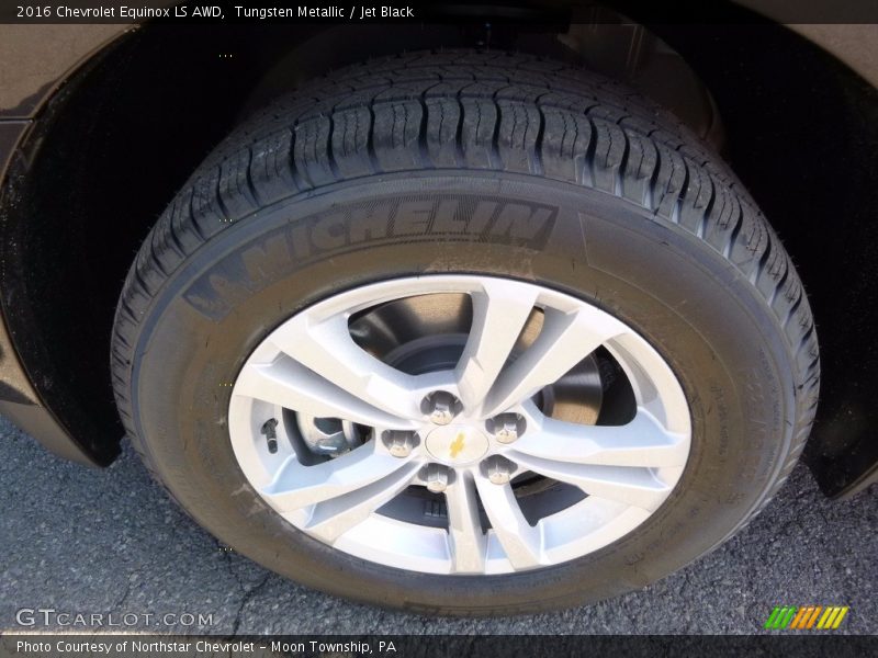Tungsten Metallic / Jet Black 2016 Chevrolet Equinox LS AWD