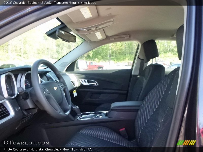 Tungsten Metallic / Jet Black 2016 Chevrolet Equinox LS AWD