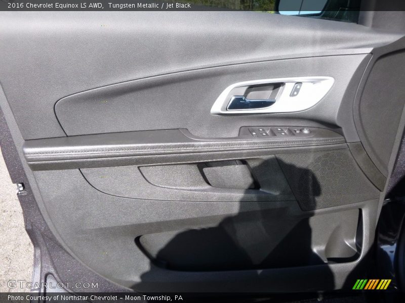 Tungsten Metallic / Jet Black 2016 Chevrolet Equinox LS AWD