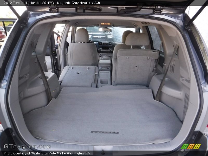 Magnetic Gray Metallic / Ash 2012 Toyota Highlander V6 4WD
