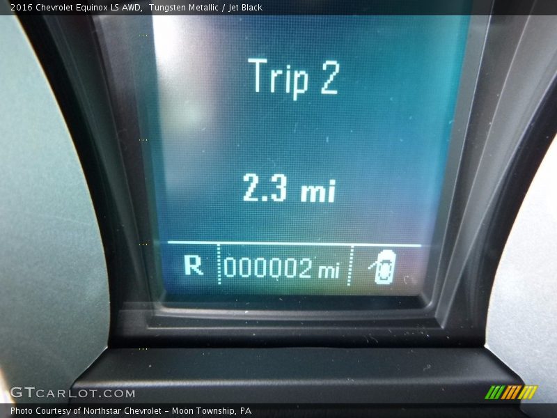 Tungsten Metallic / Jet Black 2016 Chevrolet Equinox LS AWD