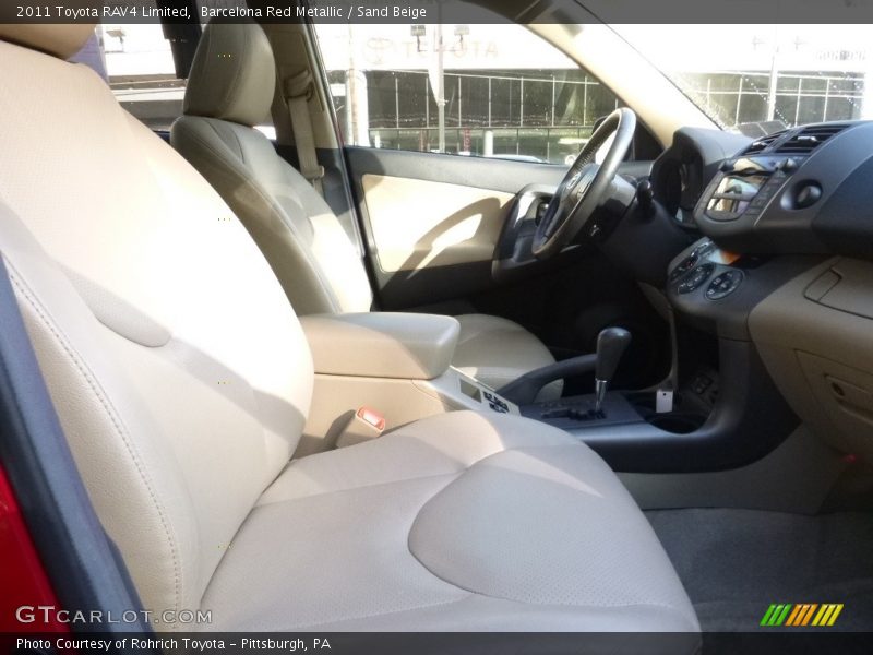 Barcelona Red Metallic / Sand Beige 2011 Toyota RAV4 Limited